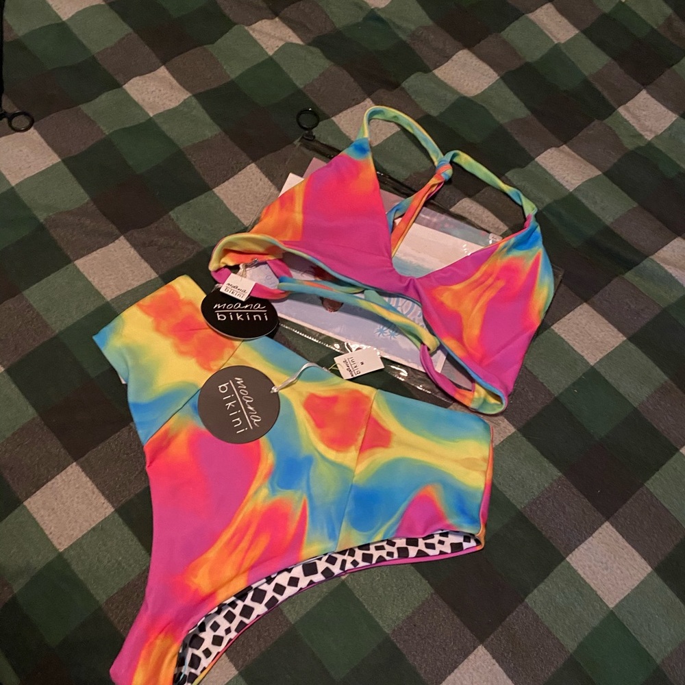 Moana bikini Becca double knot M rise above M